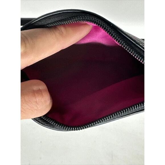 Coach Multi-Pocket Red/Black Signature Tartan Universal Pouch Wristlet A++ - Picture 7 of 8